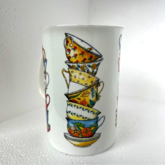 Ashdene Fine Bone China Cup Mug Tea Coffe Pattern Renet Harris 2011 - Picture 3 of 12